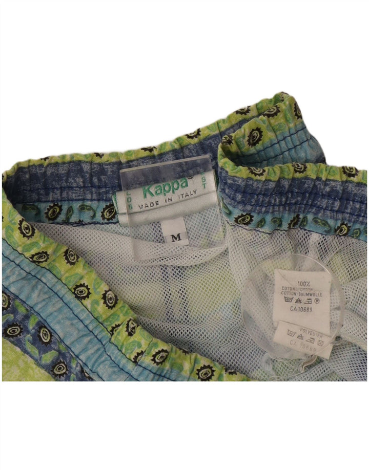 Bañador Kappa Hombre Azul Medio Algodón A Rayas