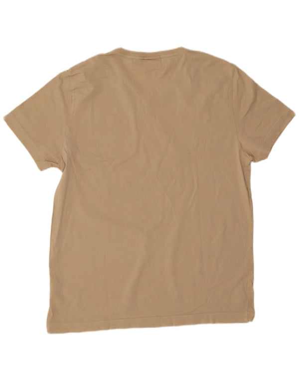 Gant Camiseta Slim Fit para Hombre Top 2XL Algodón Beige