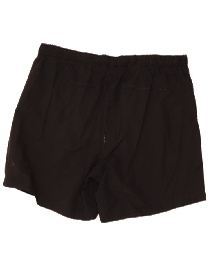 Puma - Pantalones cortos deportivos para hombre (talla grande), color negro, poliéster