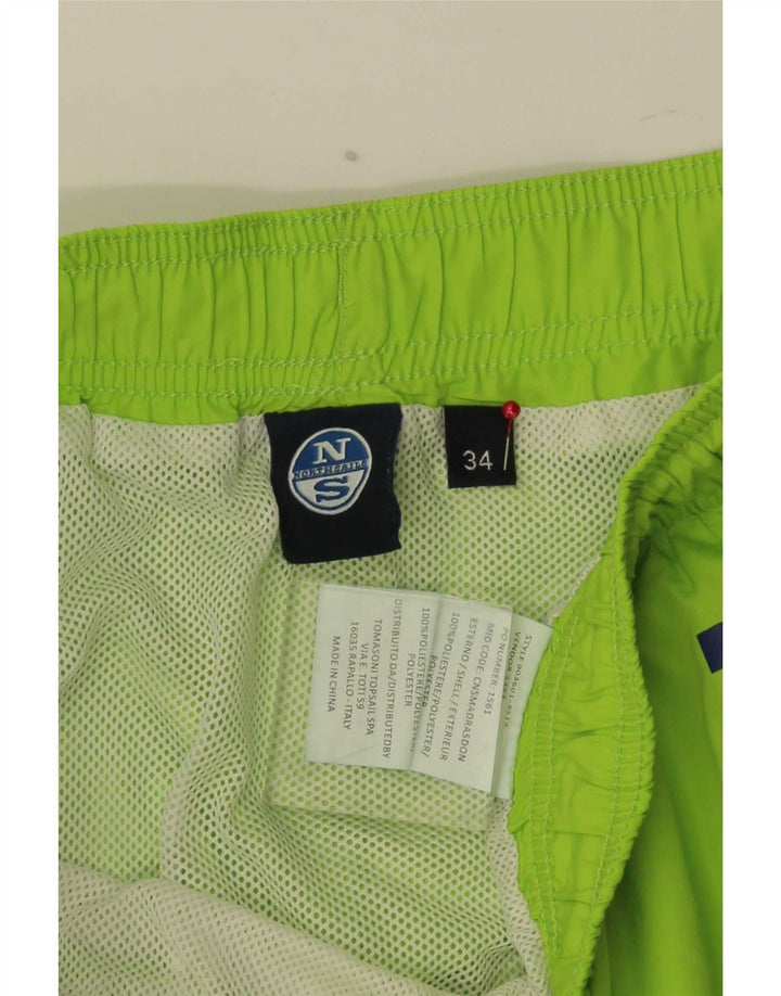 North Sails Hombre Bañador Bañador Gráfico Grande Poliéster Verde