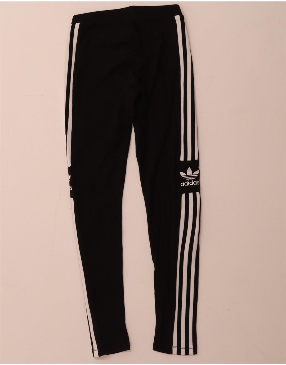 ADIDAS Leggings gráficos para mujer UK 6 XS Algodón negro