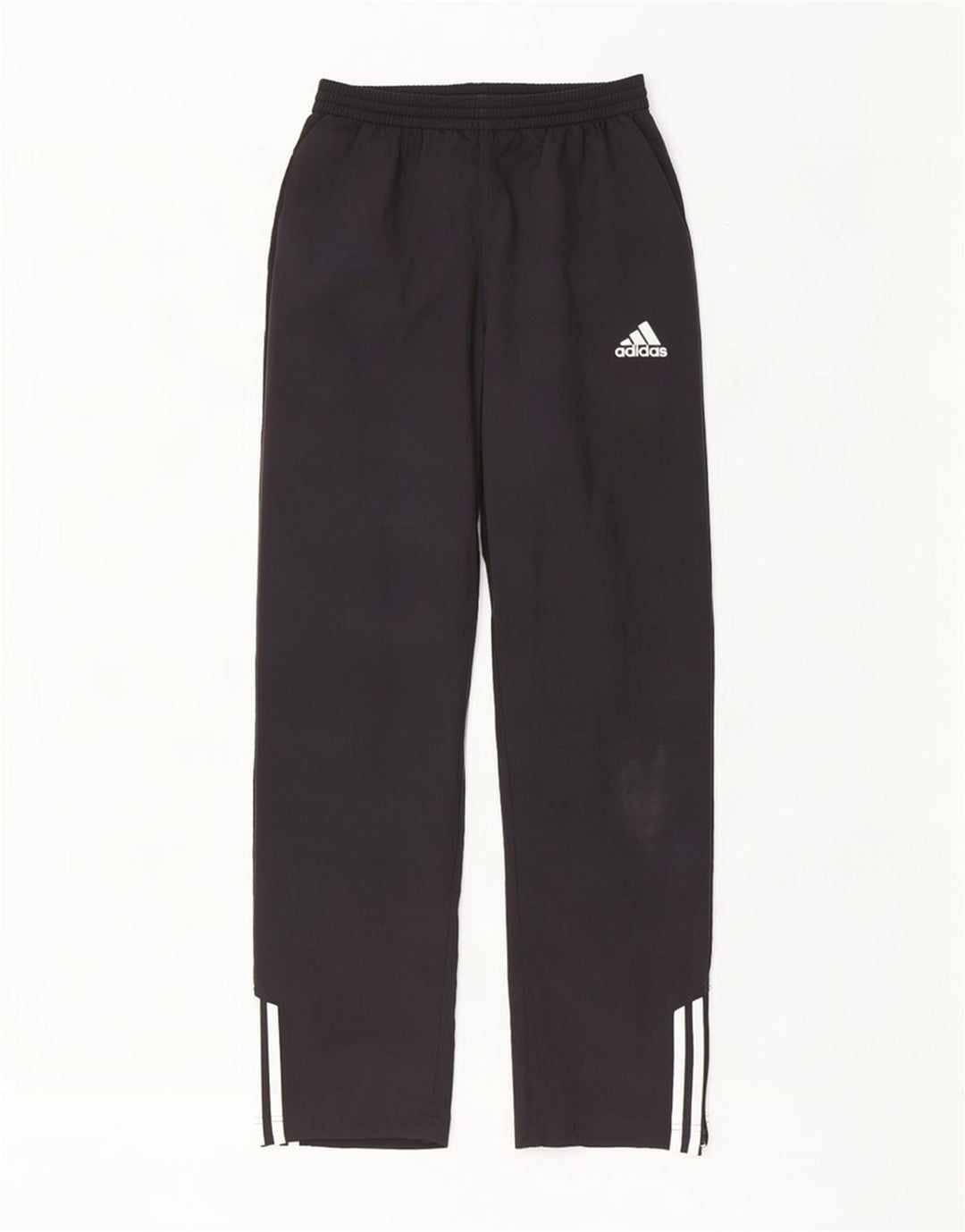 Adidas Pantalones de chándal para hombre UK 36/38 Small Negro Poliéster