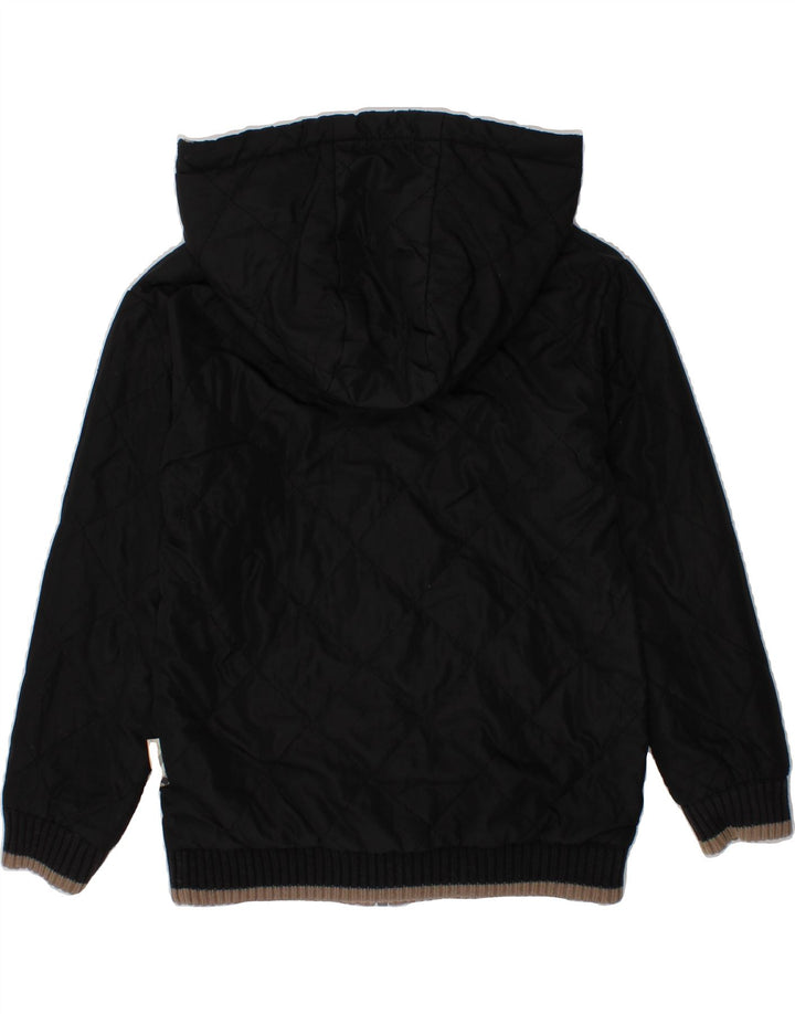 BURBERRY Chaqueta reversible con capucha para niño 4-5 años Negro Poliéster