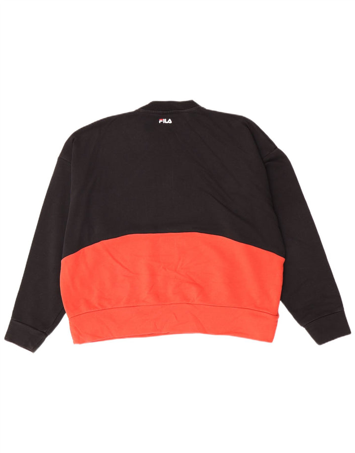 Fila Sudadera gráfica para mujer Jumper UK 46 Large Multicolor Colourblock