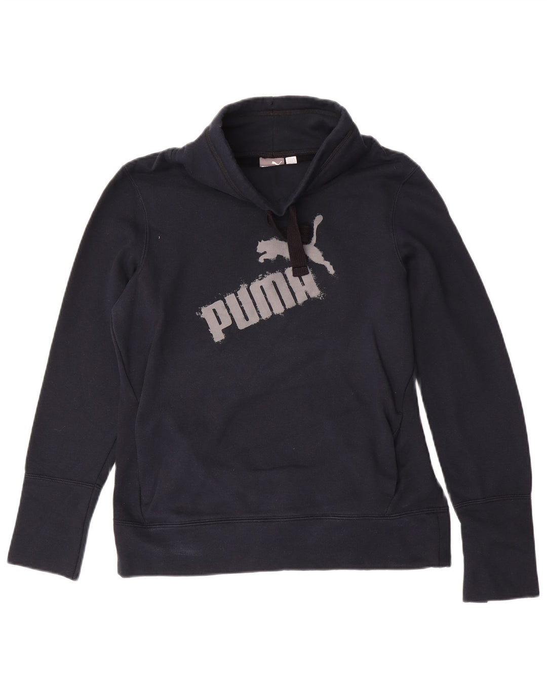 PUMA Sudadera gráfica para mujer Jumper UK 12 Medium Azul marino
