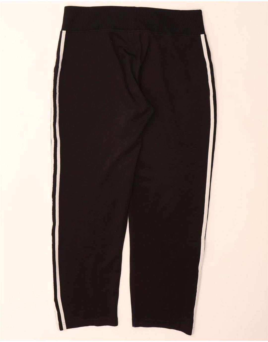 ADIDAS Pantalones de chándal para mujer UK 46 Grande Poliéster negro