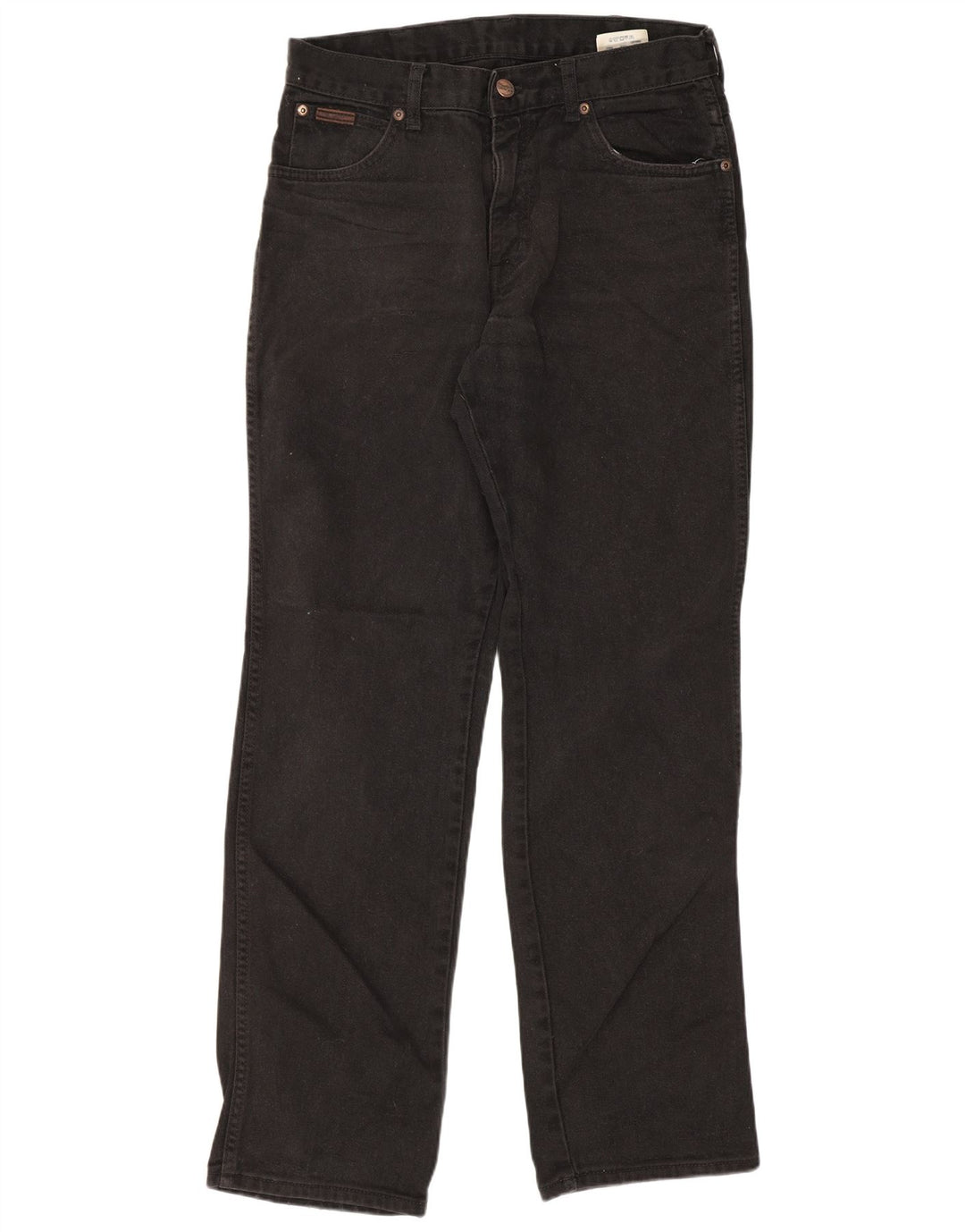 Wrangler Vaqueros rectos Texas para hombre W32 L32 Algodón negro