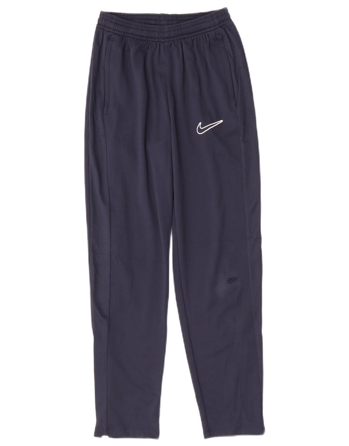 Nike Pantalones de chándal para niños 12-13 años Grande Azul Marino Poliéster