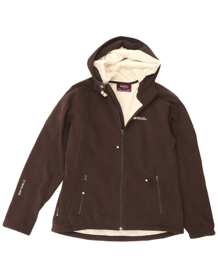 Chaqueta cortavientos con capucha para mujer Mountain Warehouse UK 44 Grande Marrón