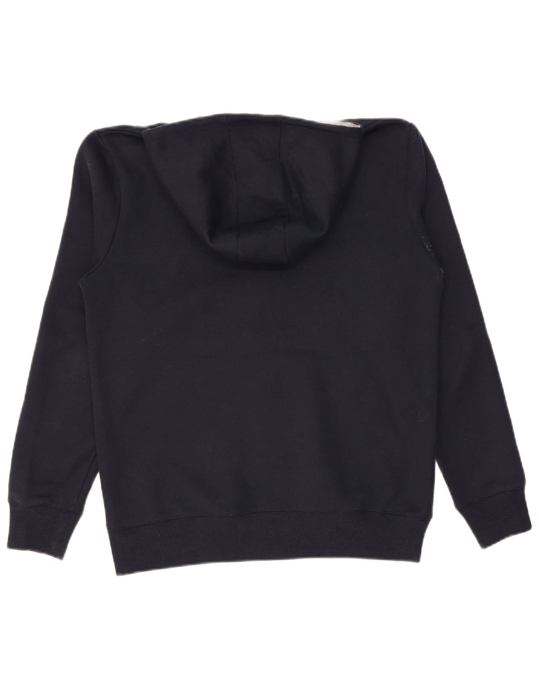 Penguin - Sudadera con capucha y cremallera para hombre, talla pequeña, algodón azul marino