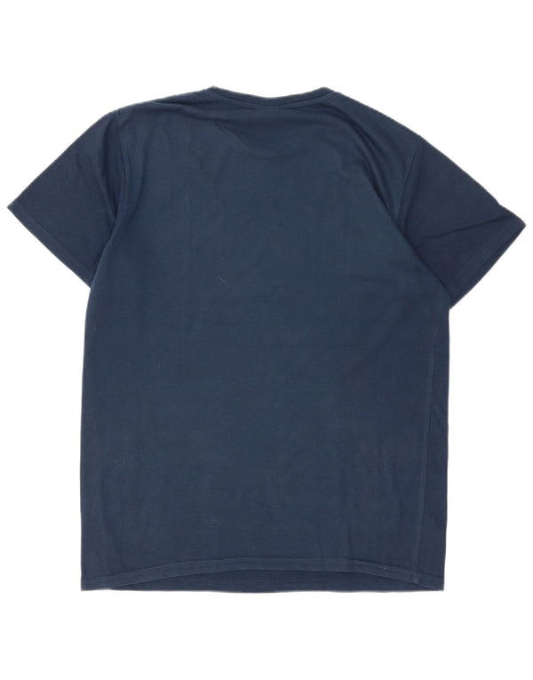 SERGIO TACCHINI Camiseta gráfica para hombre Top Small Azul marino Poliéster