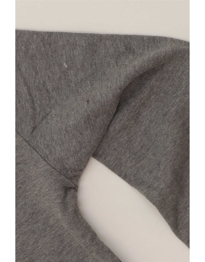 Marks & Spencer - Sudadera con cuello y cremallera para hombre, jersey de algodón gris medio