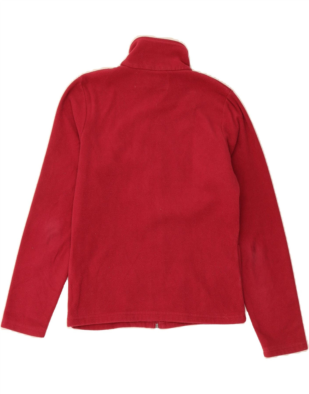 KAPPA Womens Fleece Jacket UK 12 Medium Red Polyester Vintage Kappa and Second-Hand Kappa from Messina Hembry 