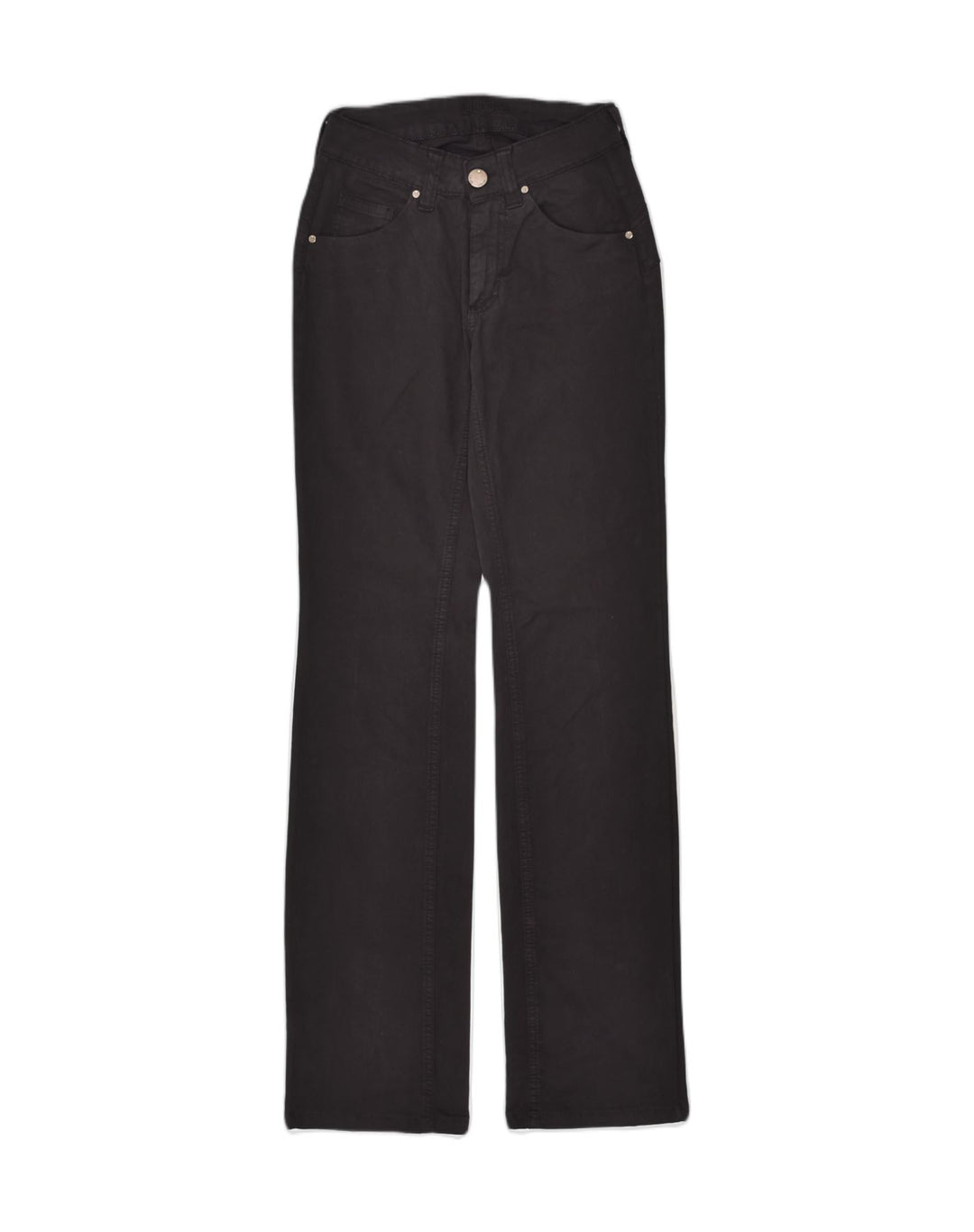 LIU JO Womens Straight Casual Trousers W26 L32  Black Cotton | Vintage Liu Jo | Thrift | Second-Hand Liu Jo | Used Clothing | Messina Hembry 
