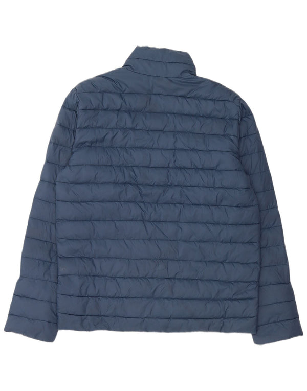 Harmont & Blaine Chaqueta acolchada para hombre UK 38 Medium Blue Nylon