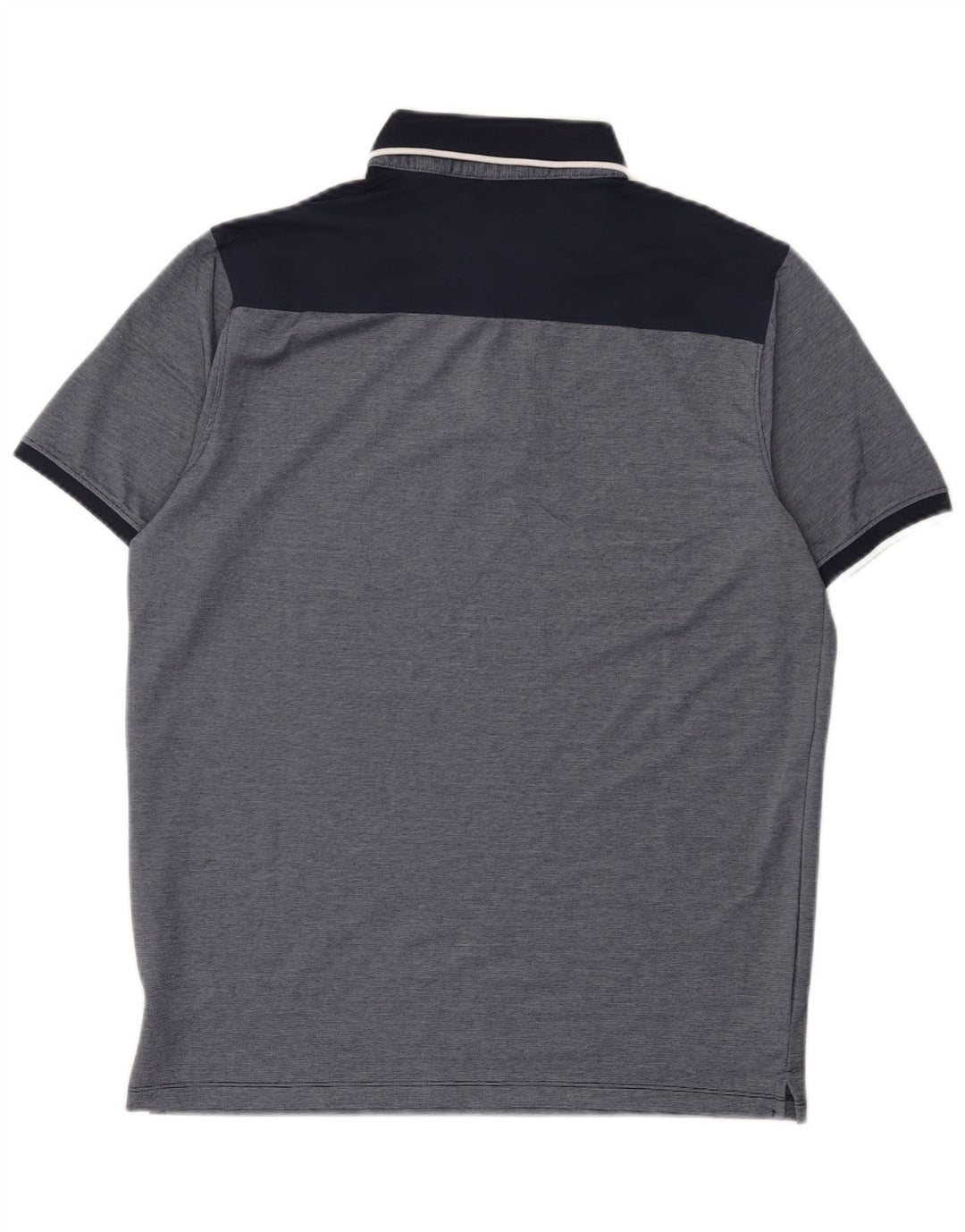 DKNY Polo para hombre de algodón azul marino mediano