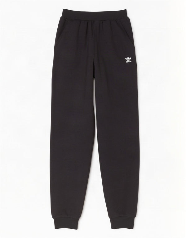 Adidas Mujer Chándal Pantalones Joggers UK 6 XS Negro Algodón