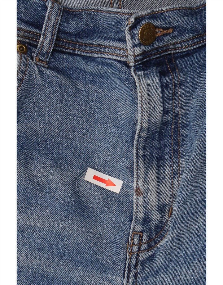 WRANGLER Vaqueros rectos de corte regular para hombre W34 L30 Algodón azul