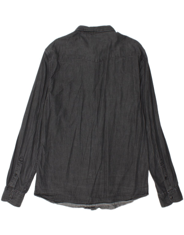 LEE Camisa vaquera para hombre 2XL Negro