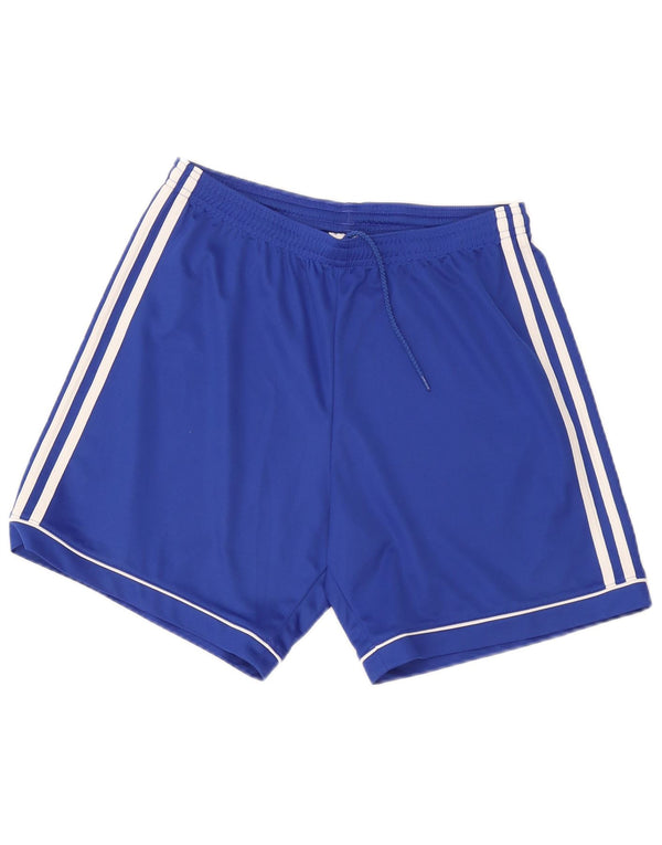 Adidas Hombre Climalite Sport Shorts Azul Medio Poliéster