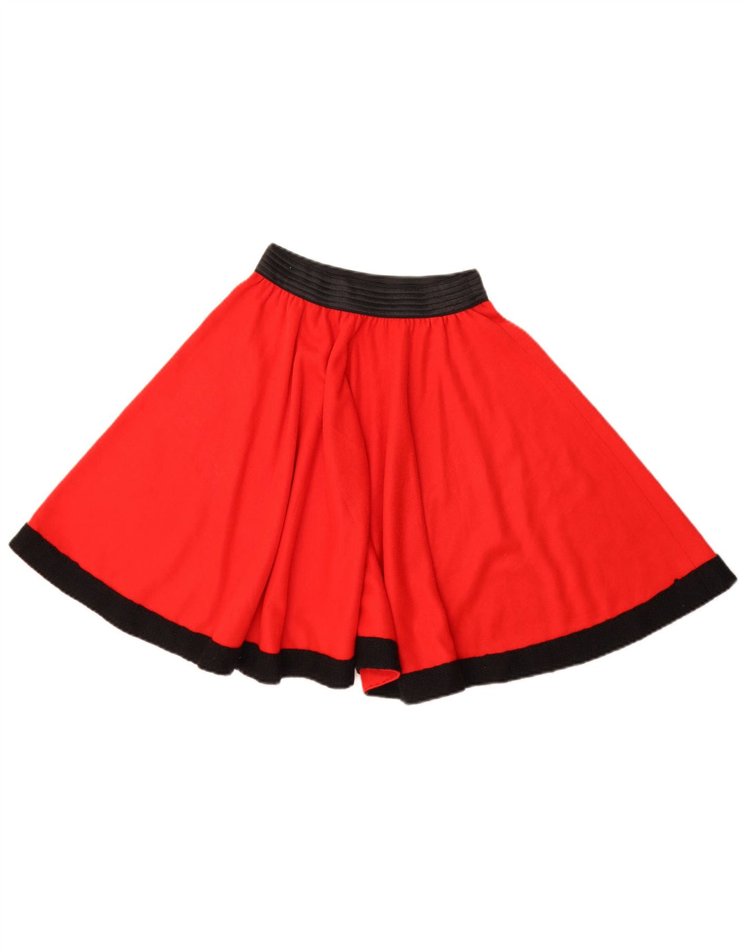 Minifalda vintage para mujer W22 2XS Bloque de color rojo