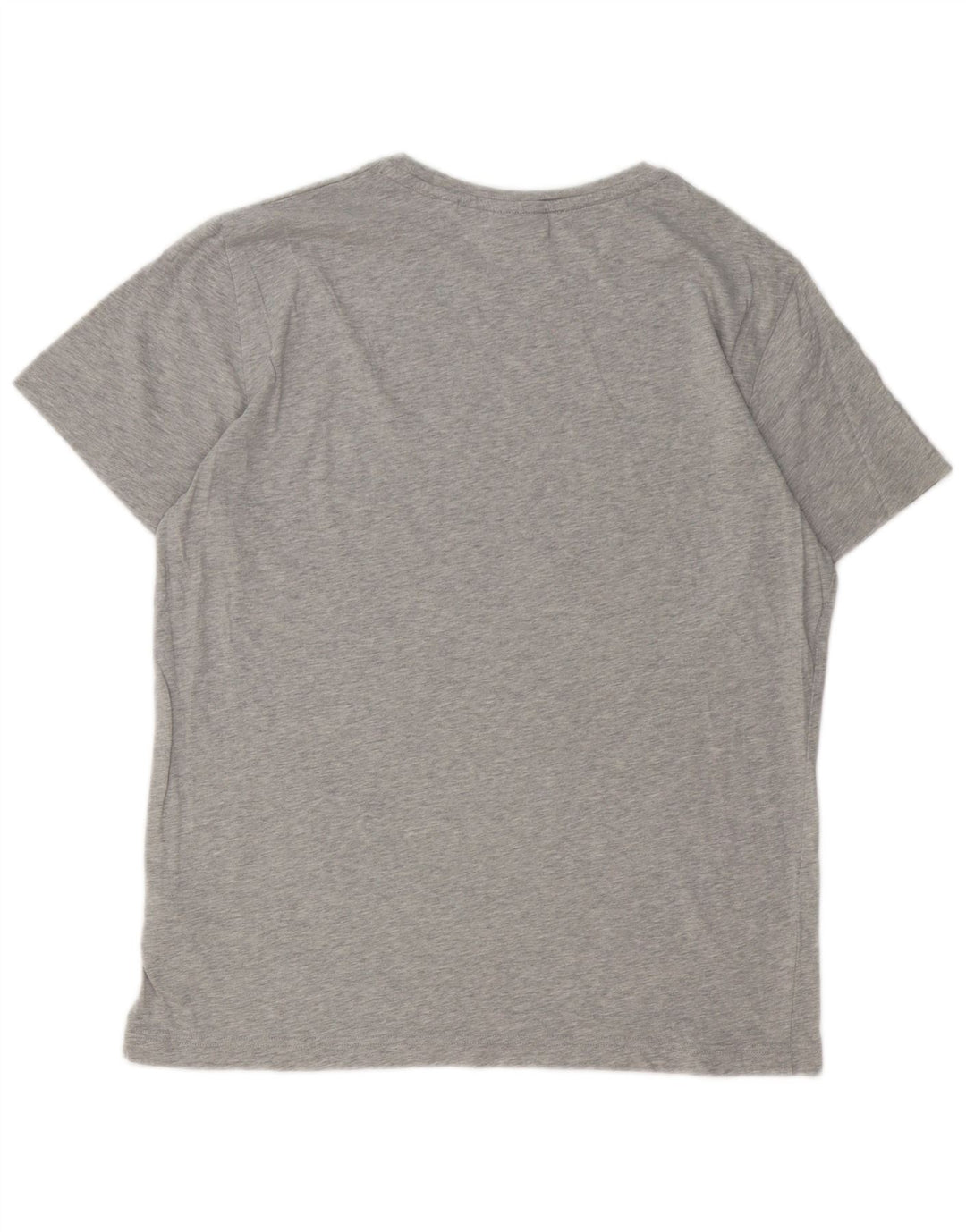 Gant Camiseta Gráfica para Hombre Top Grande Gris Algodón