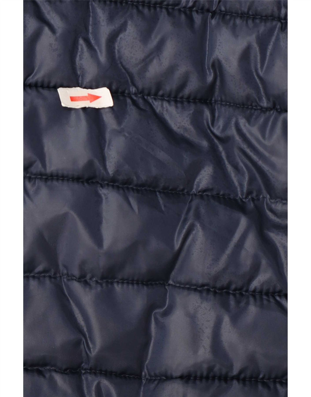 Lotto Chaqueta acolchada con capucha para hombre UK 36 Small Poliéster azul marino