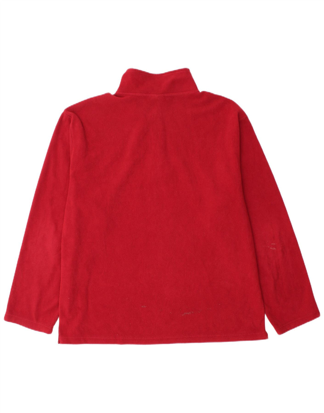 STARTER Jersey Polar Hombre con Cremallera y Cuello XL Rojo