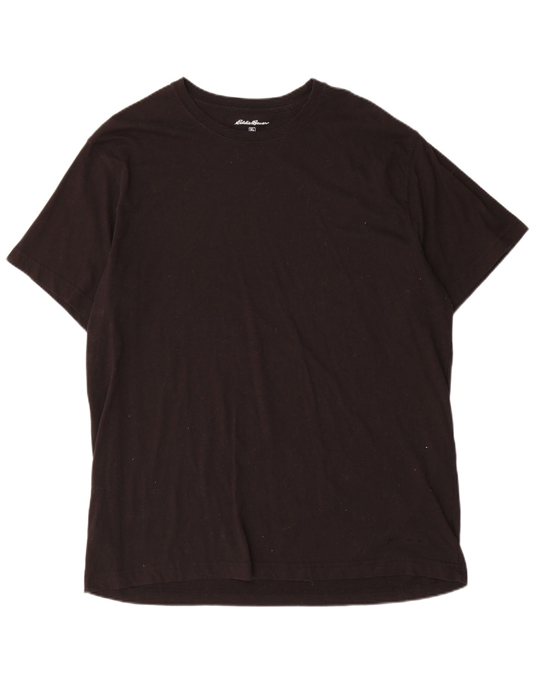 Eddie Bauer Camiseta Hombre Top XL Algodón Negro