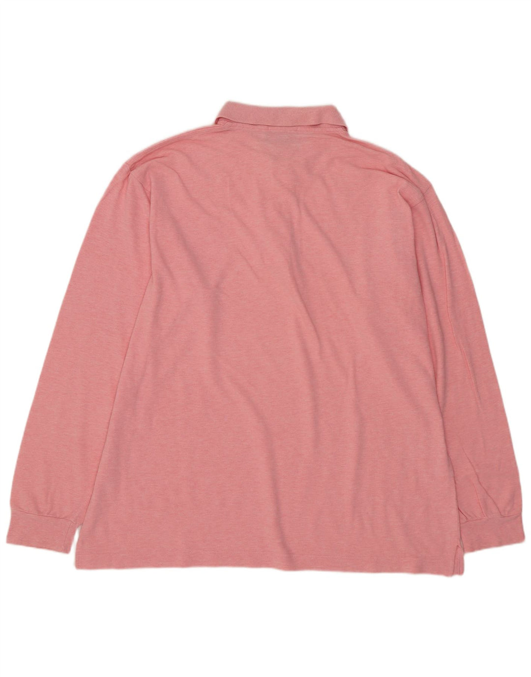 SERGIO TACCHINI Polo de manga larga para hombre EU 52 Grande Rosa