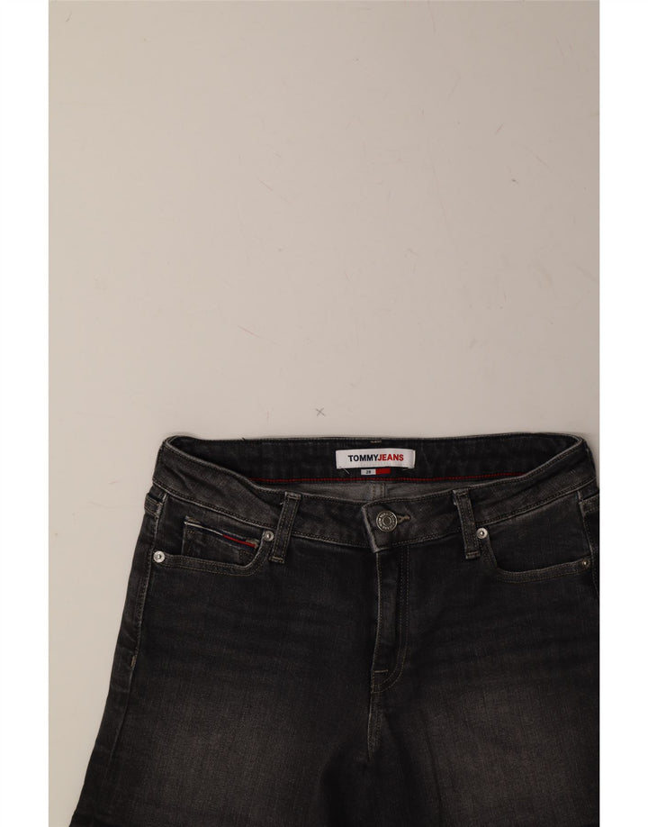 TOMMY HILFIGER Womens Denim Shorts W28 Medium Black Vintage Tommy Hilfiger and Second-Hand Tommy Hilfiger from Messina Hembry 