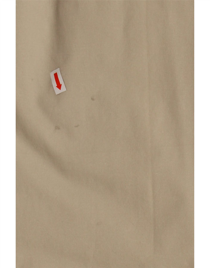 LACOSTE Pantalón chino recto para hombre Talla 48 XL W38 L31 Algodón beige