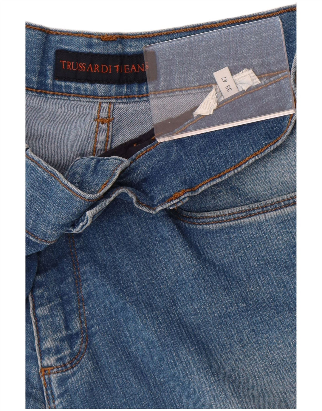 Vaqueros Trussardi Hombre Rectos W33 L31 Azul