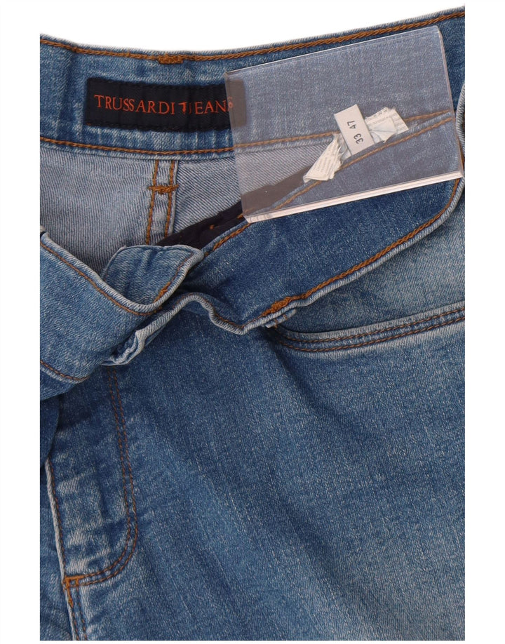 Vaqueros Trussardi Hombre Rectos W33 L31 Azul