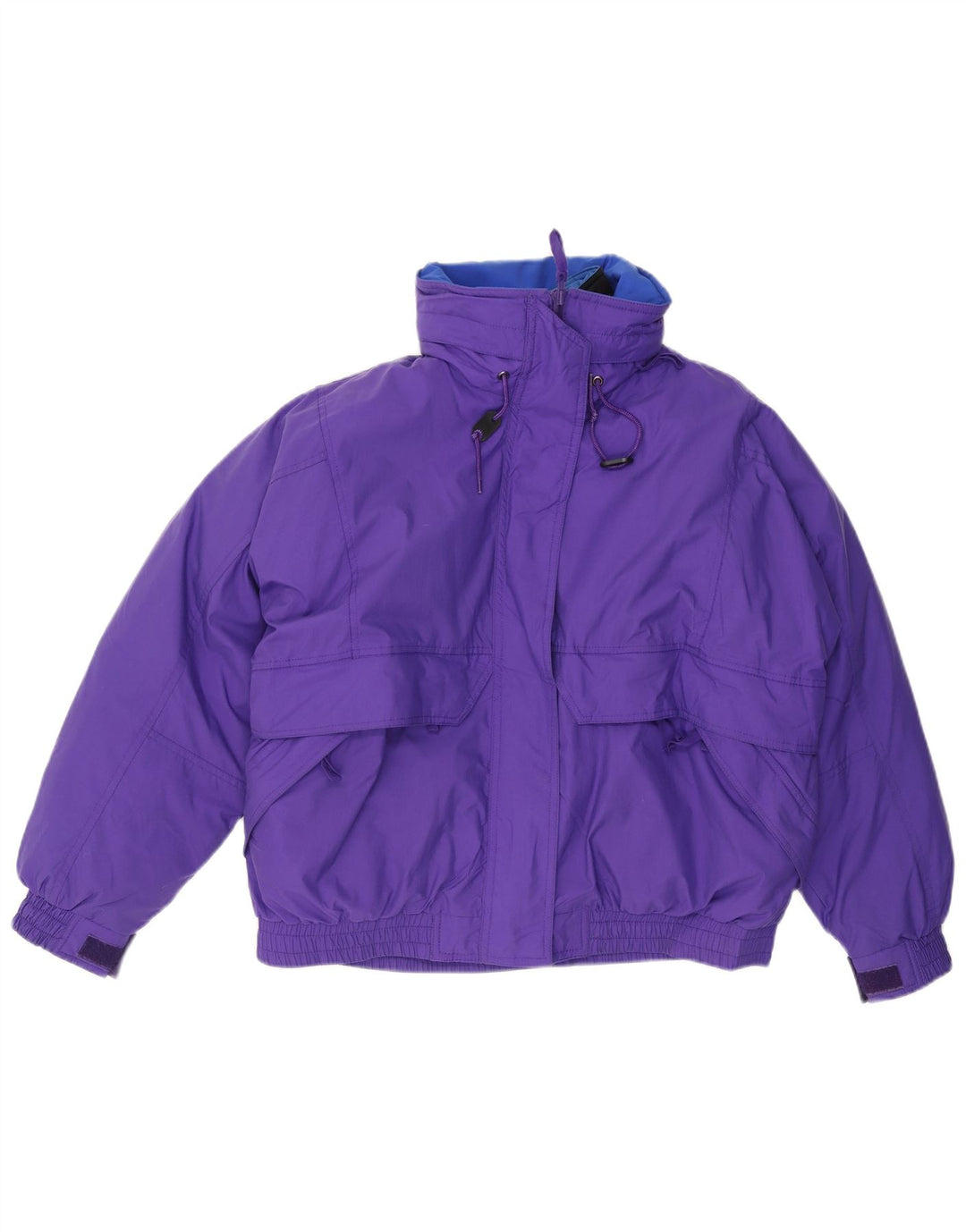 Eddie Bauer Chaqueta acolchada con capucha de gran tamaño para mujer Reino Unido 46 Grande Púrpura