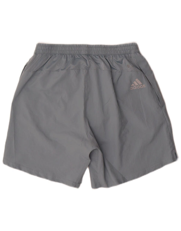 Adidas Mens Graphic Sport Shorts Grande Azul Poliéster
