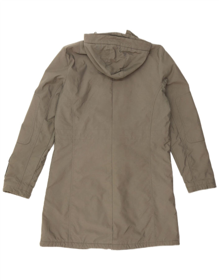 Adidas Abrigo con capucha para mujer UK 44 Poliéster gris medio