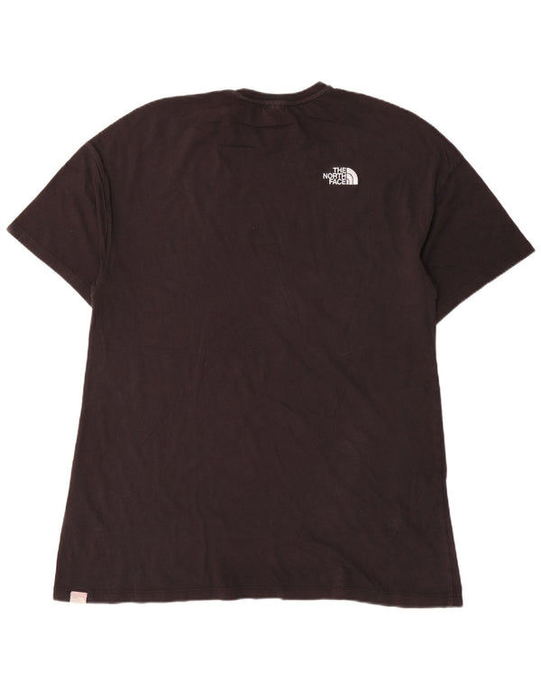 The North Face Womens Oversized T-Shirt Dress UK 10 Small Black Cotton
