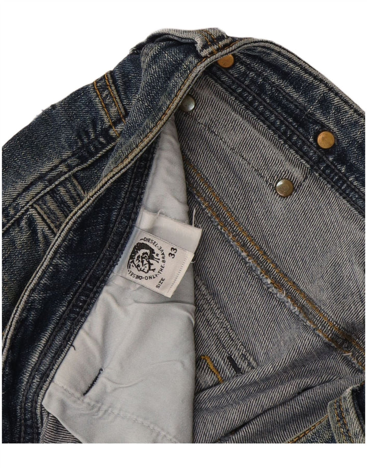 Diesel Jeans Cargo Bootcut Para Hombre W33 L33 Azul