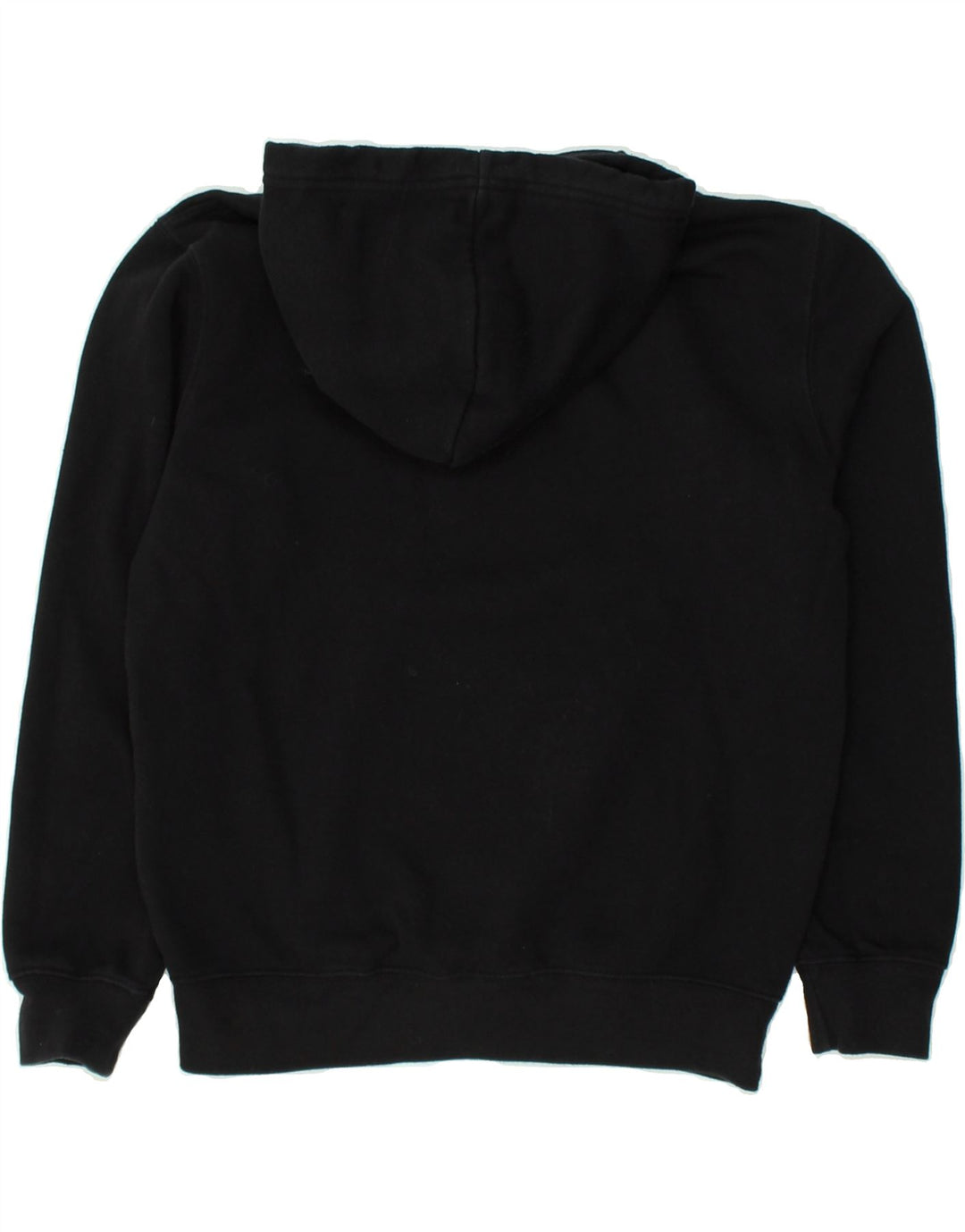 CHAMPION Womens Oversized Hoodie Jumper UK 10 Small Black Cotton | Vintage Champion | Thrift | Second-Hand Champion | Used Clothing | Messina Hembry 