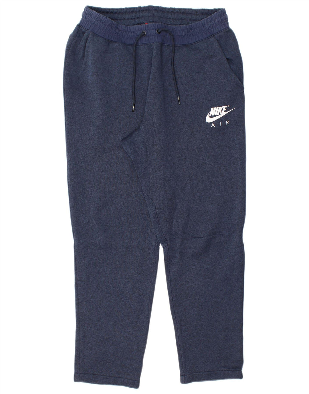NIKE Pantalones de chándal para mujer UK 44 Medium Azul marino Algodón