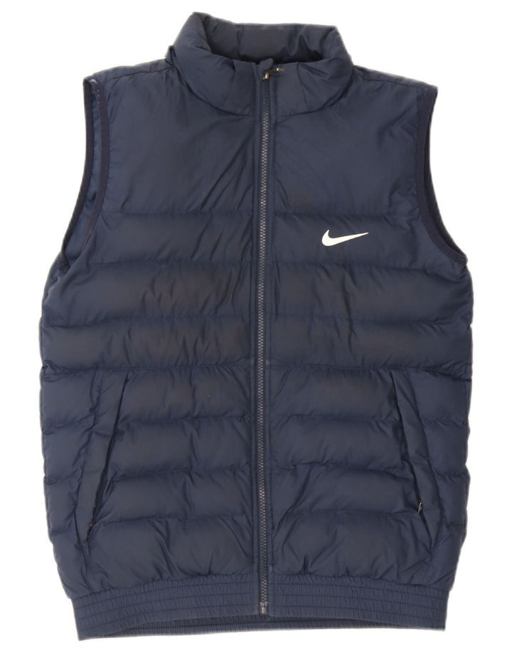 Nike Chaleco acolchado para niño 13-14 años XL Azul marino Poliéster