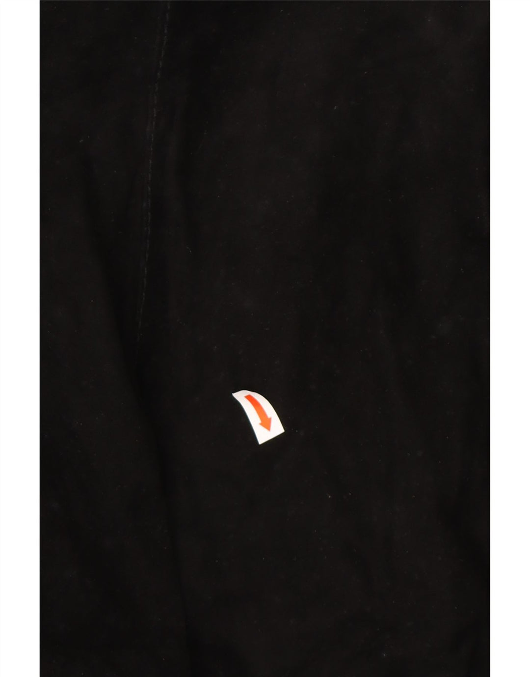 VINTAGE Chaqueta de ante recortado para mujer Reino Unido 10 Pequeño Negro