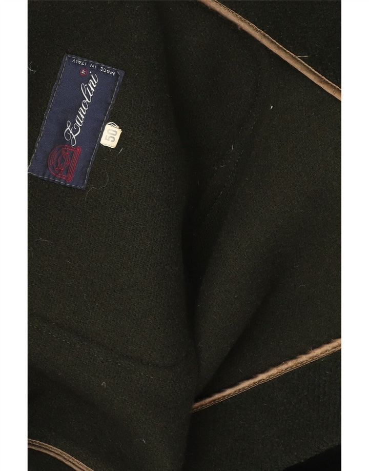 Zanolini Trenca con capucha para hombre IT 50 Large Green