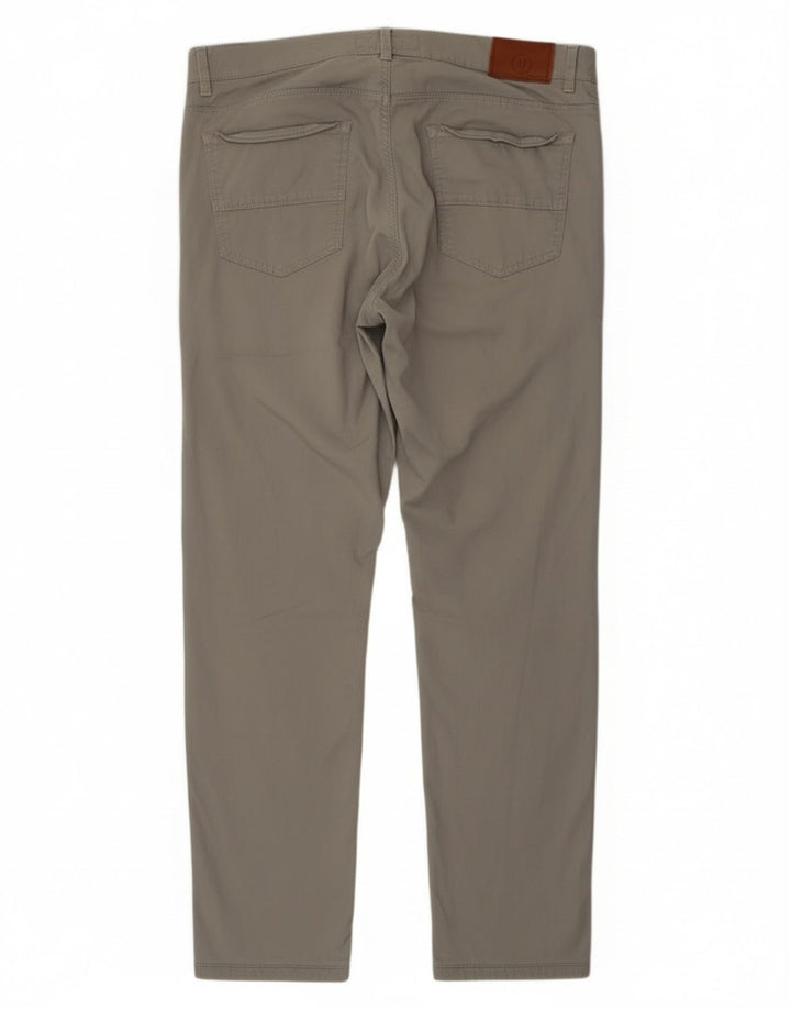 Pantalones Trussardi Mujer Slim Casual W37 L31 Gris