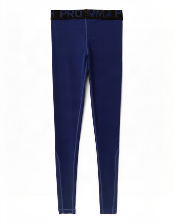 Nike Leggings Dri Fit Graphic para mujer, talla 40, color azul medio
