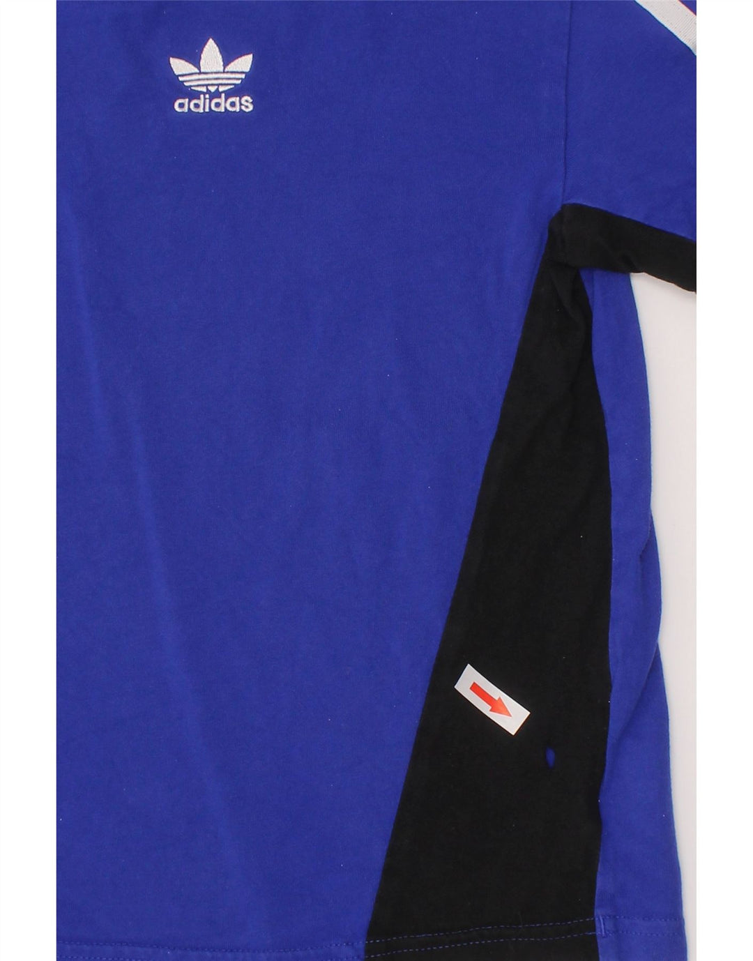 ADIDAS Camiseta para niño Top 5-6 años Azul Colorblock Algodón