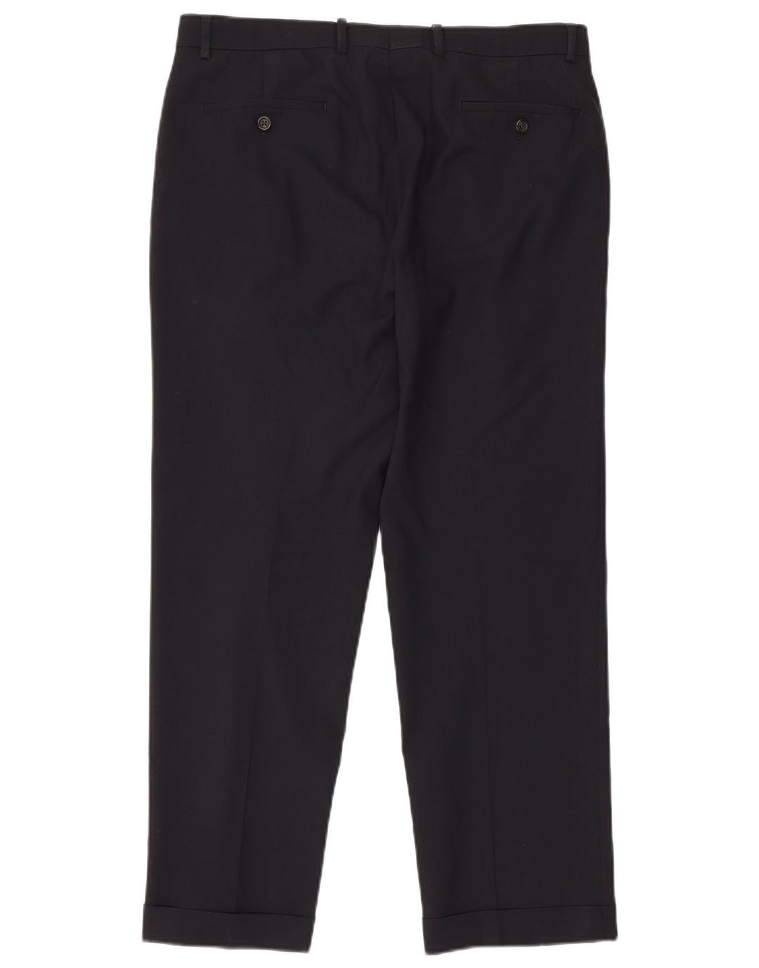 RALPH LAUREN Pantalón de traje con pinzas Total Comfort para hombre W34 L30 Negro