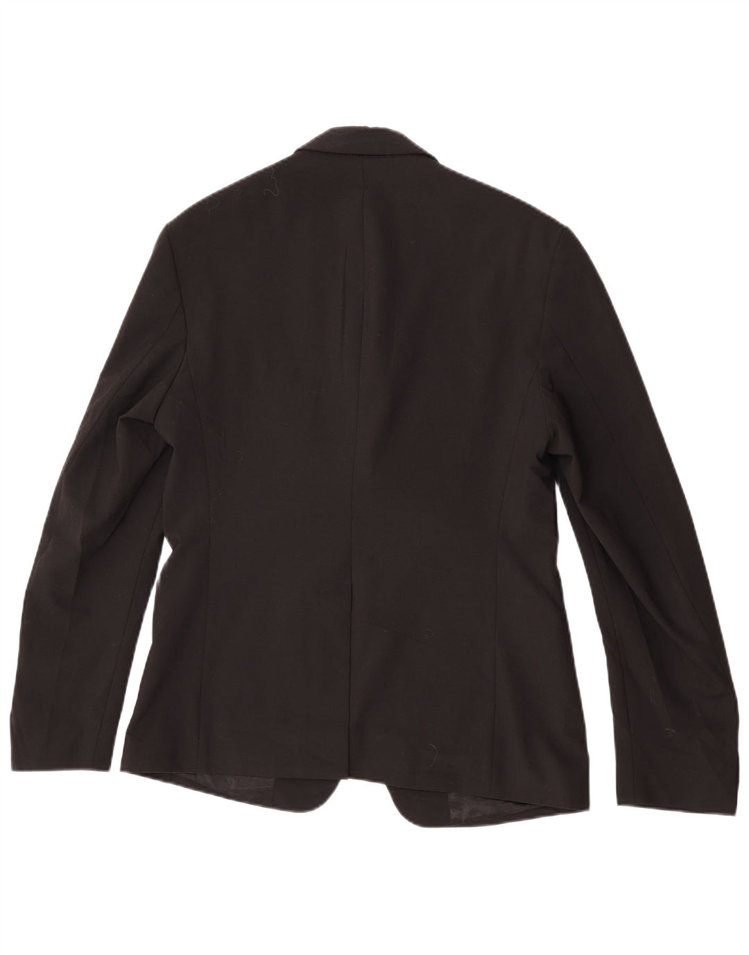 Zara Chaqueta tipo blazer de 2 botones para hombre EU 48 Mediano Negro Poliéster