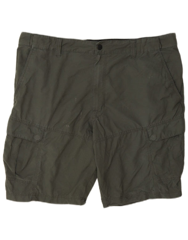 Marks & Spencer Pantalones cortos tipo cargo para hombre W40 XL Algodón caqui